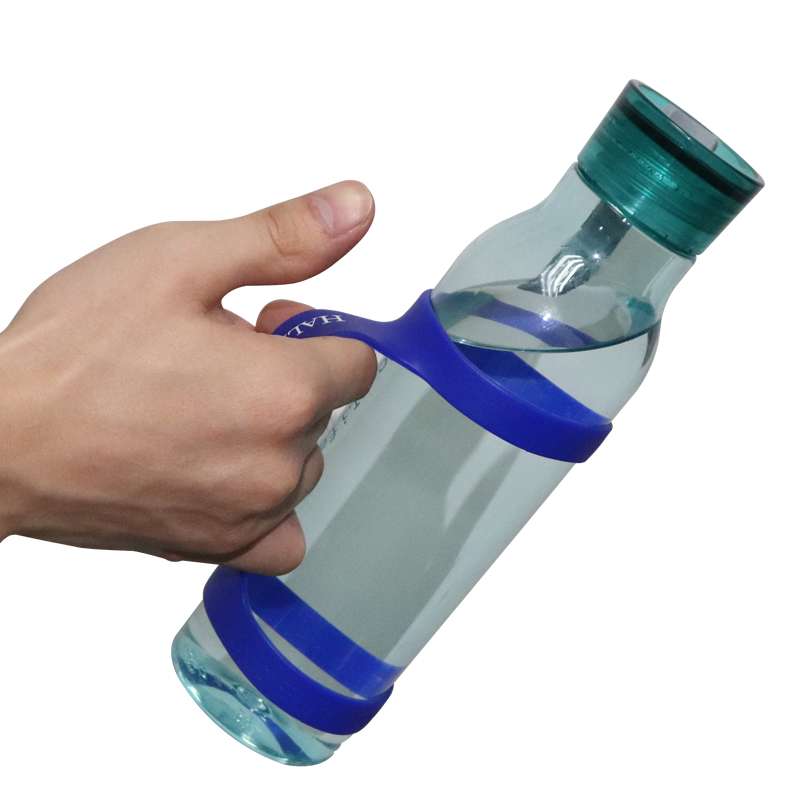 便攜式水瓶帶，硅膠水杯保護(hù)帶廠家定制